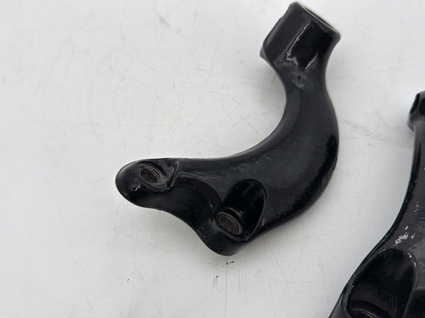 2009 Harley Sportster XL1200C 1200 Custom OEM Left Right Driver Footpeg Bracket Mounts