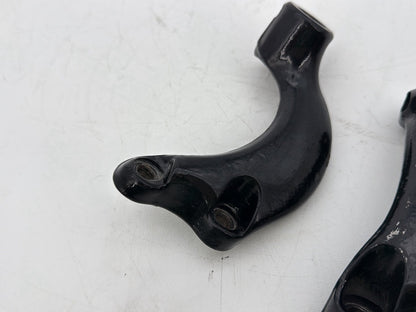 2009 Harley Sportster XL1200C 1200 Custom OEM Left Right Driver Footpeg Bracket Mounts