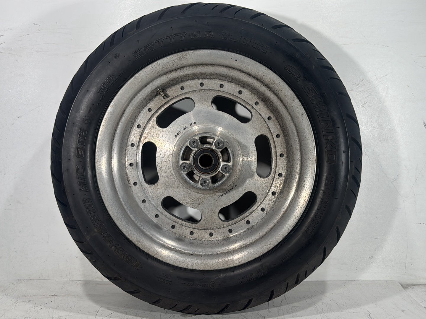 2012 Harley Dyna Fat Bob FXDF 103 OEM Rear Wheel Rim Tire