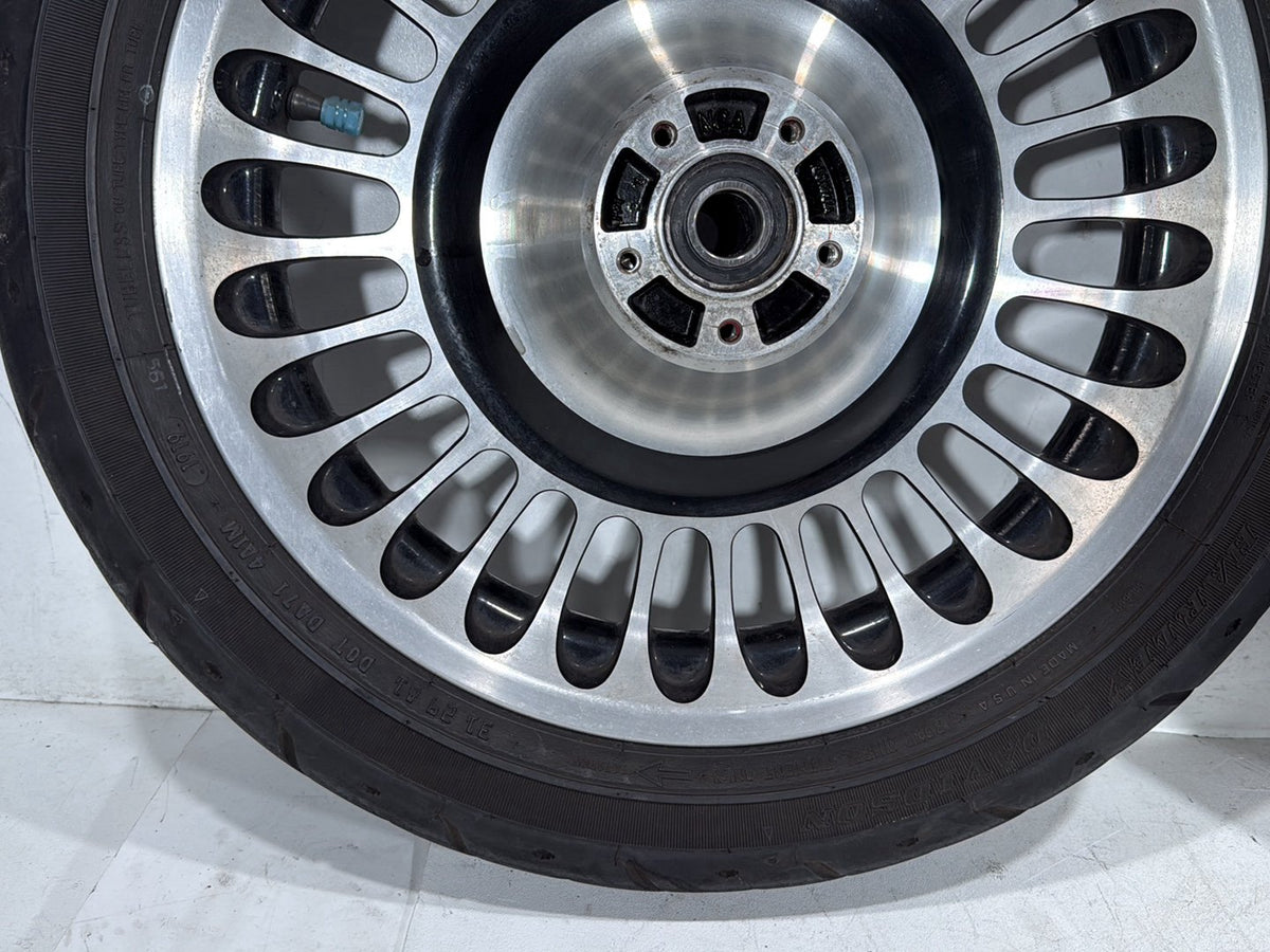 2012 Harley Electra Glide Touring Ultra Front & Rear Wheel Rim Tire 17" 16" NON-abs