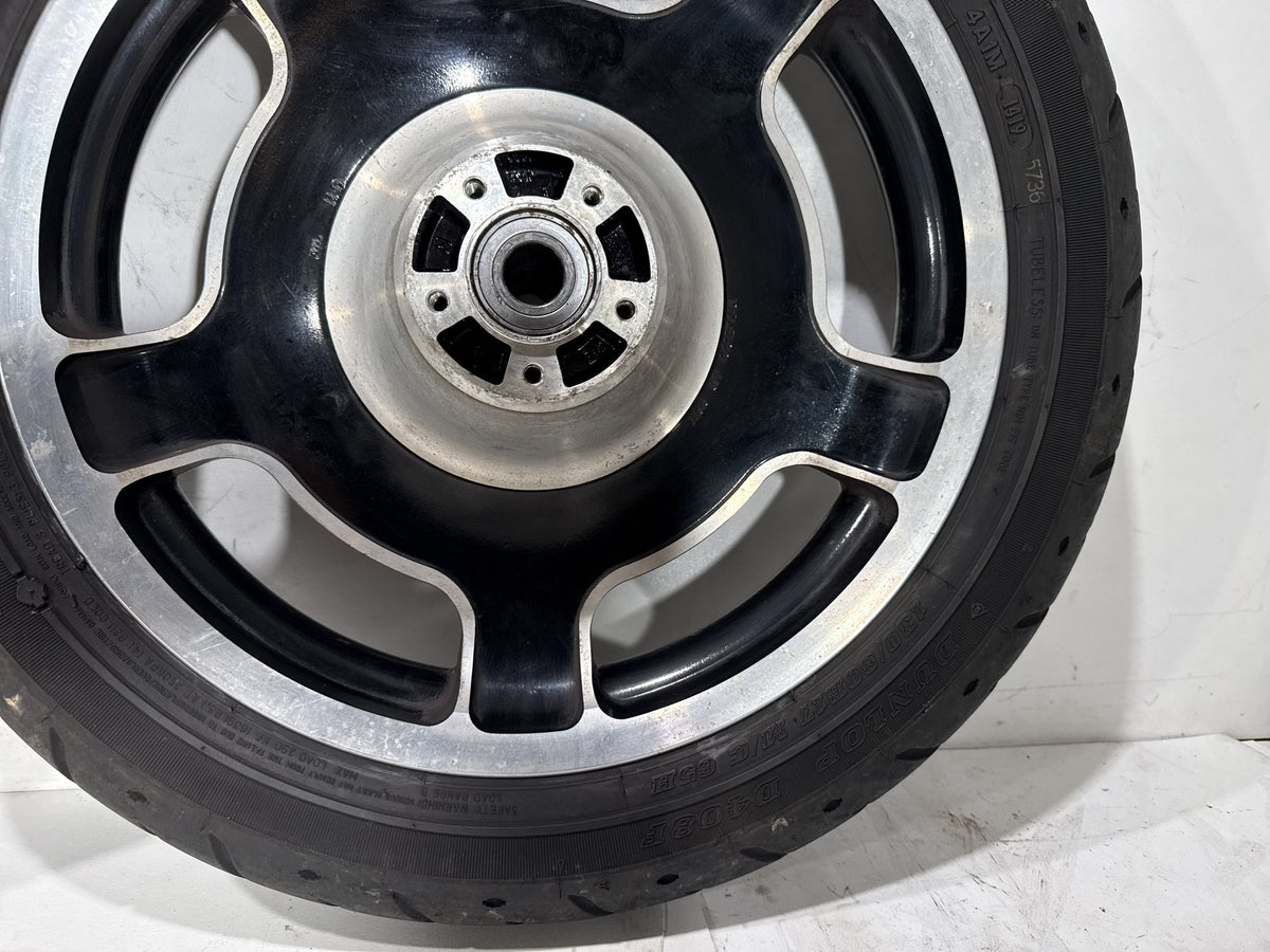 2010 Harley Road King Touring Police OEM Front & Rear Wheel Rim Tire 17" 16"
