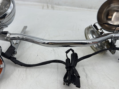 2005 Harley Heritage Softail Classic Front Turn Signal Indicators Aux Light Bar