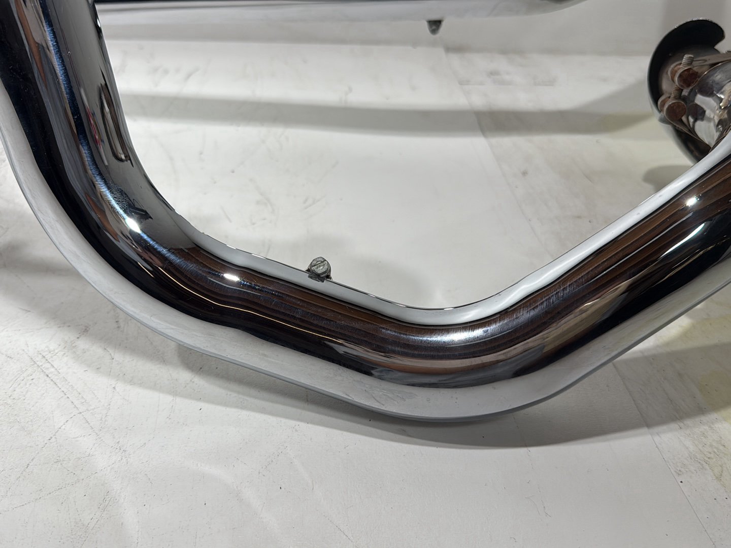 1997 Harley Softail FLSTC Heritage Classic OEM Exhaust Header Pipes Muffler