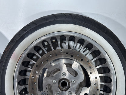 2013 Harley Electra Glide Touring Ultra FLHTCUI OEM Front & Rear Wheel Rim Tire