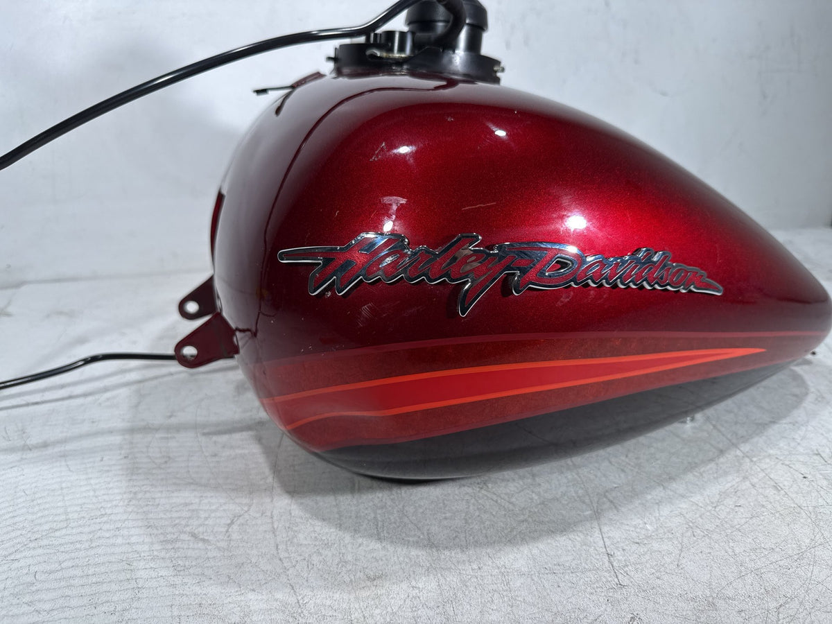 2009 Harley Electra Glide Touring CVO Fuel Gas Tank Gasoline Reservoir DENTED