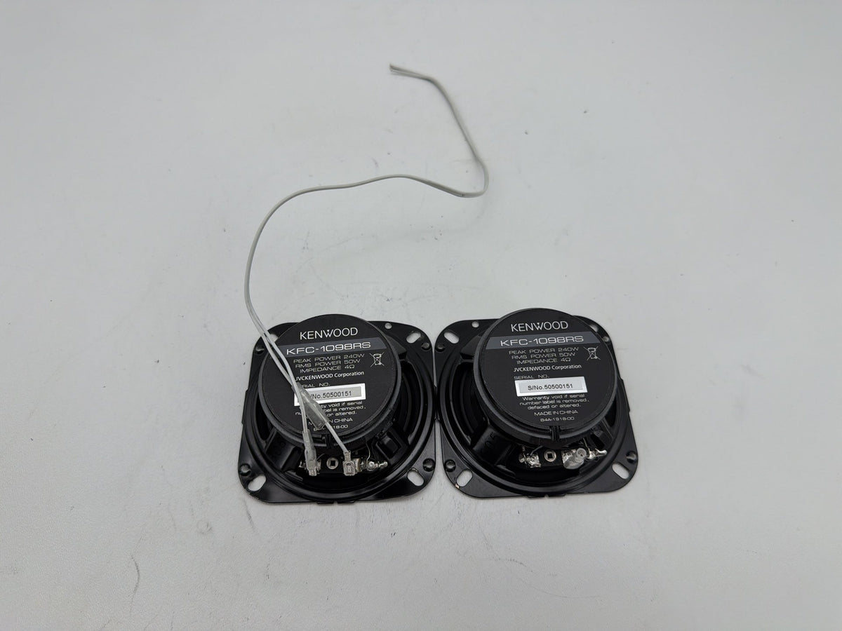 95 Harley Electra Glide Touring Classic Left Right Sound Audio Speakers KENWOOD
