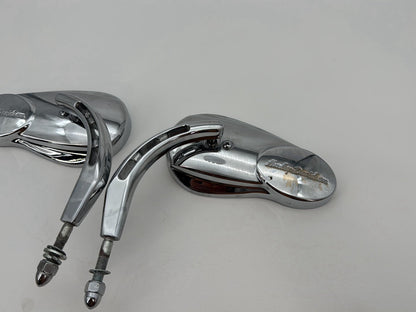 2007 Harley Softail Heritage Classic FLSTC OEM Left Right Rear View Mirror