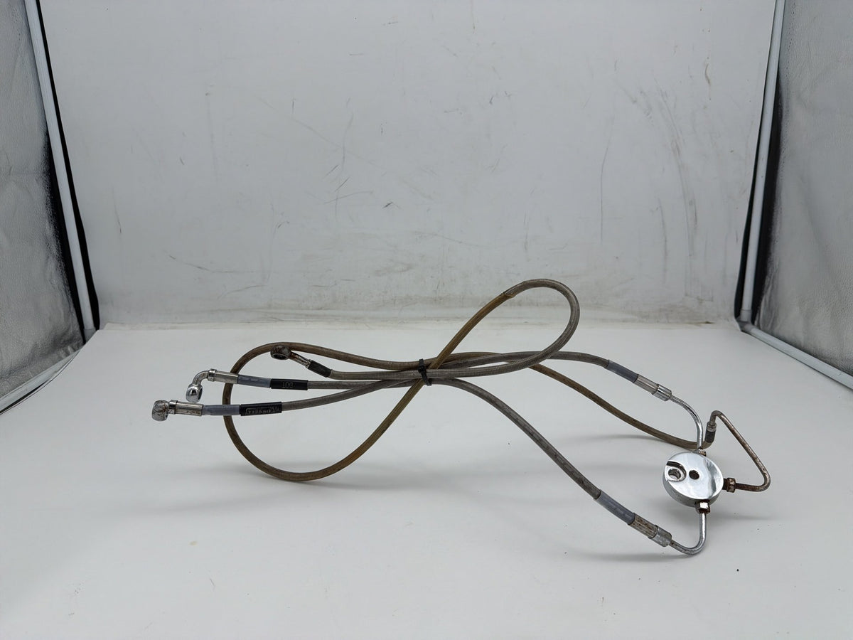 2006 Harley Electra Glide Touring Classic OEM Front Brake Hose Line Pipe