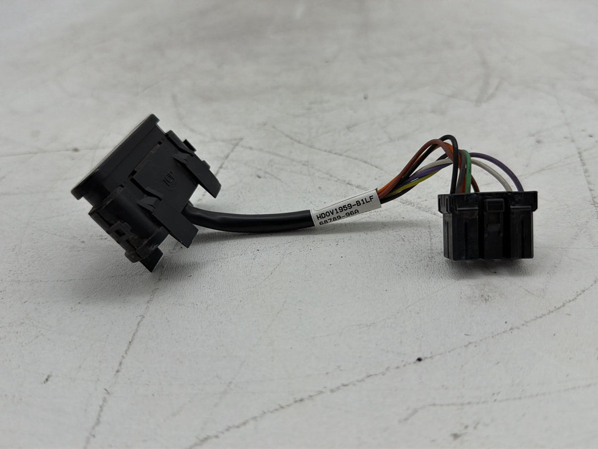2012 Harley Electra Glide Touring OEM Dash Indicator Lamp Wire Plug 68789-96A