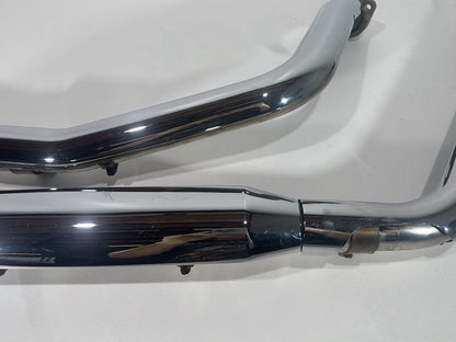 2004 Harley Softail FLSTC Heritage Classic OEM Exhaust Header Pipes Muffler