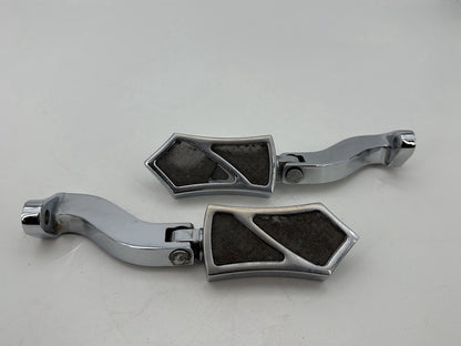 2013 Harley Street Glide Touring FLHX Passenger Left &amp; Right Foot Pegs Bad Dad