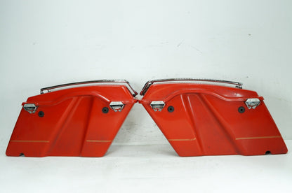 1999 - 2006 Harley-Davidson Touring Electra Glide Classic Left Right Saddlebags Luggage NOKey 90752-93