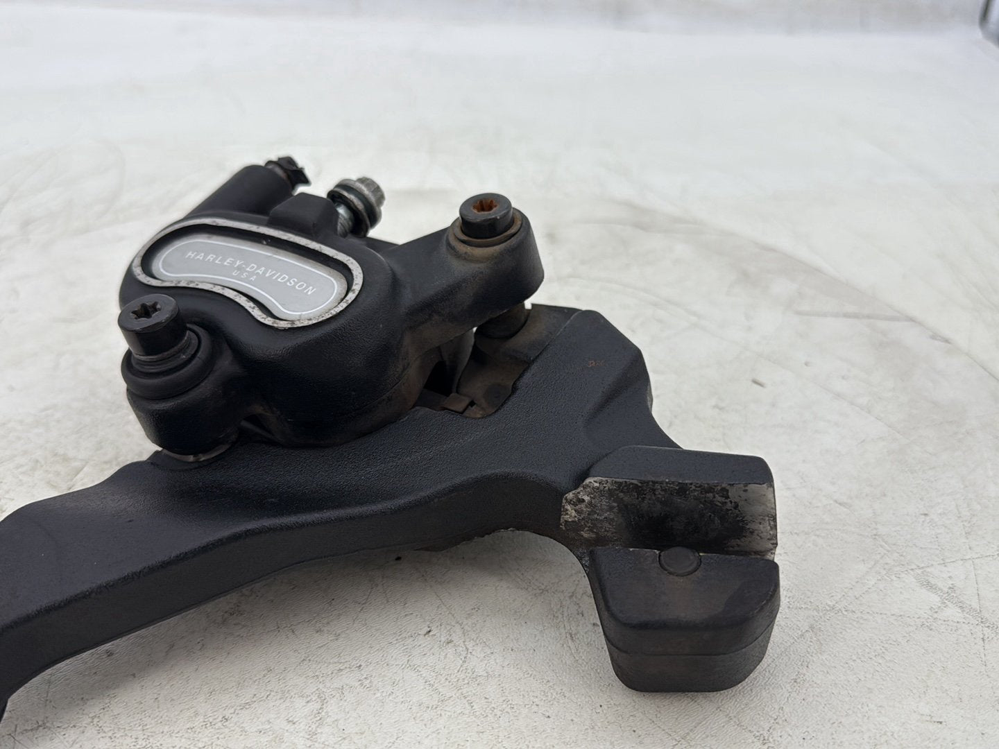 2015 Harley Dyna Low Rider FXDL OEM Rear Back Brake Caliper w/ Bracket