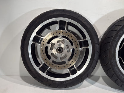 2008 - 2016 Harley-Davidson Touring Street Glide Front & Rear Wheel Rim Tire 41288-09