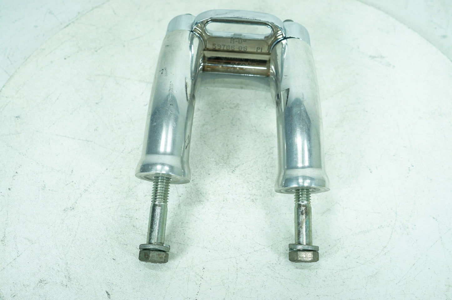 2007 - 2017 Harley-Davidson Dyna Low Rider Front Handlebar Riser Top Clamp Chrome 59786-06