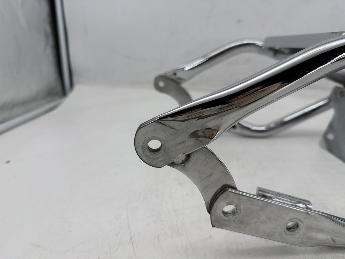 2010 Harley Electra Glide Touring OEM Rear Back Luggage Rack Storage Baggage Bar