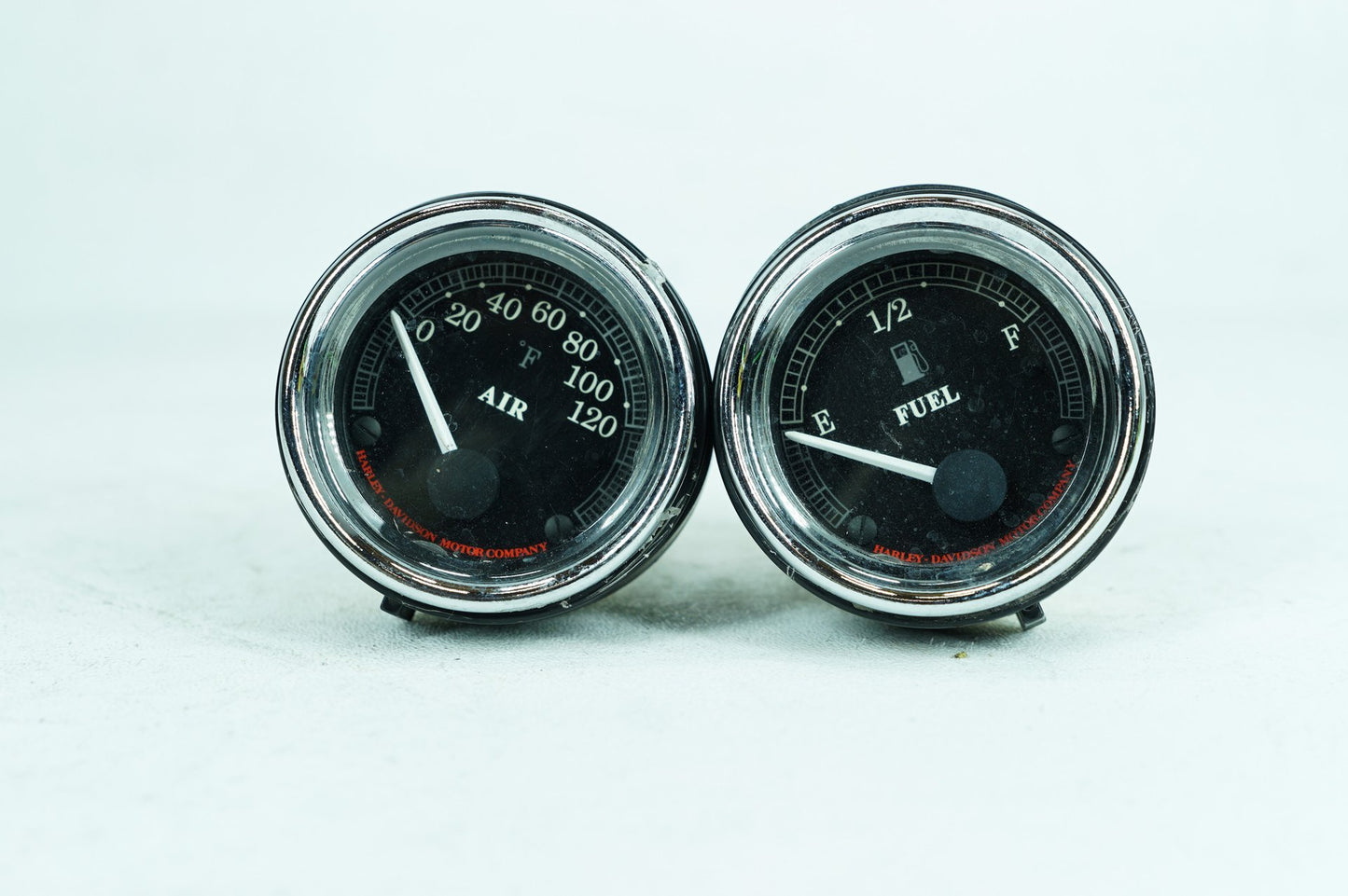 1984 - 1998 Harley-Davidson Touring Road Glide  Air Temperature & Fuel Petrol Gauges 75111-96C