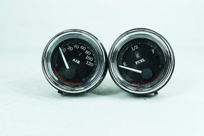 1984 - 1998 Harley-Davidson Touring Road Glide  Air Temperature & Fuel Petrol Gauges 75111-96C