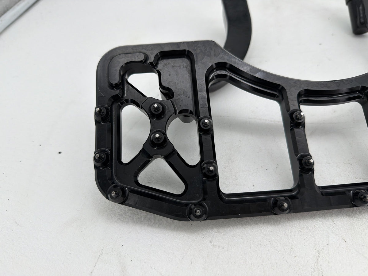 06 Harley Street Glide Touring Left Right Driver Floorboard Foot Rest CNC Billet