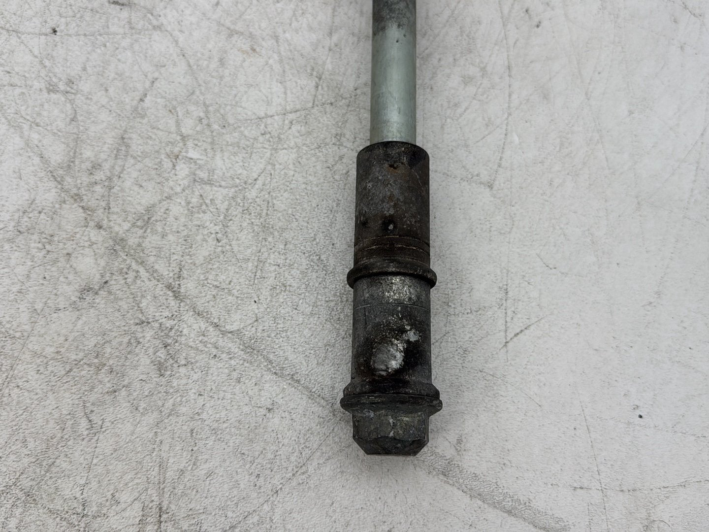 2013 Harley Heritage Softail Classic FLSTC OEM Rear Fork Swingarm Pivot Bolt Shaft