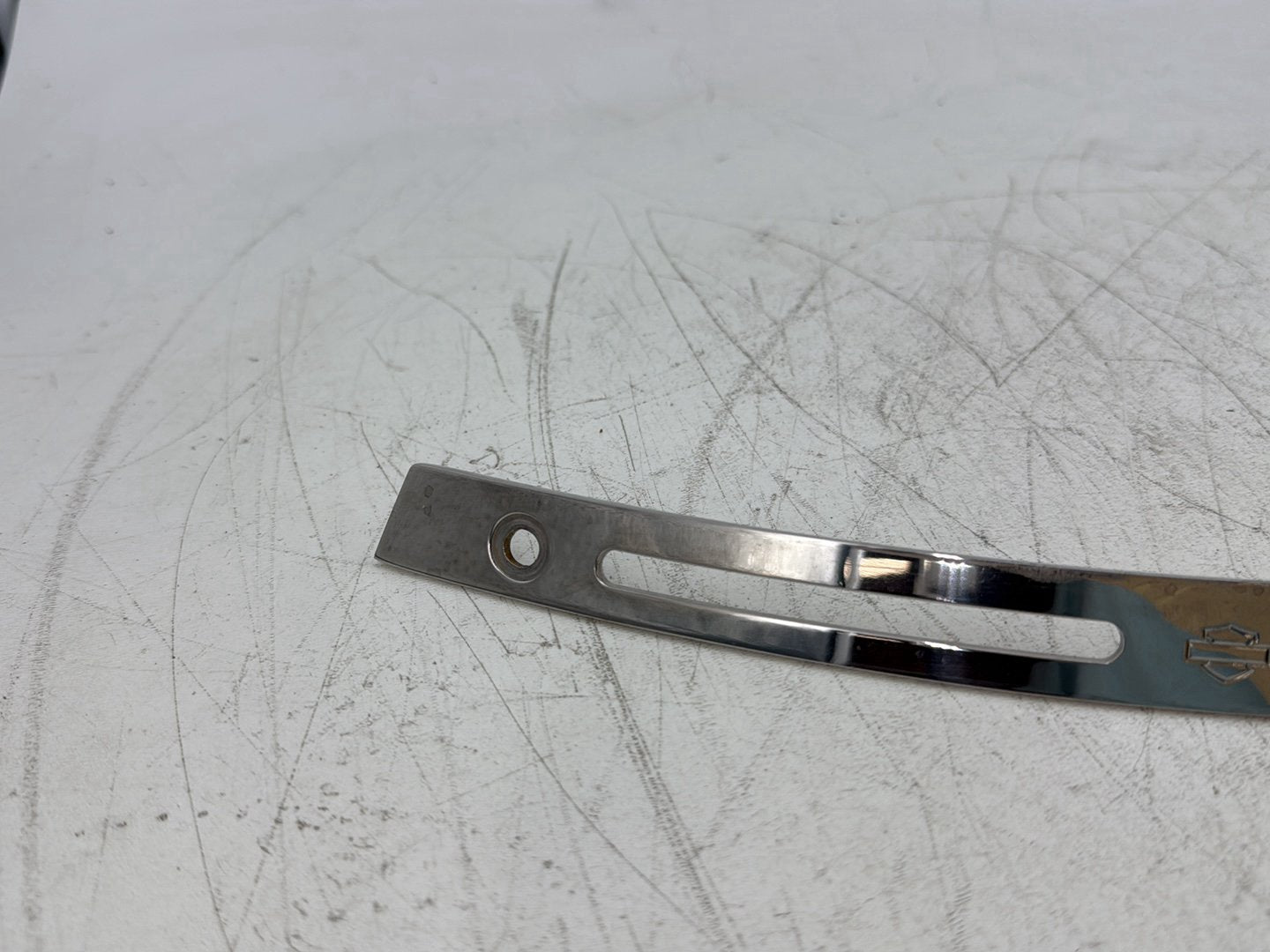 2007 Harley Electra Glide Touring OEM Front Windshield Mount Trim Strip 58247-96