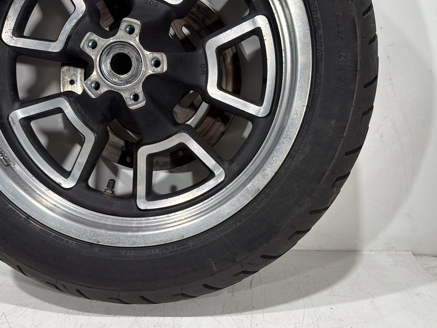 2015 Harley Dyna Low Rider FXDL OEM Front & Rear Wheel Rim Tire