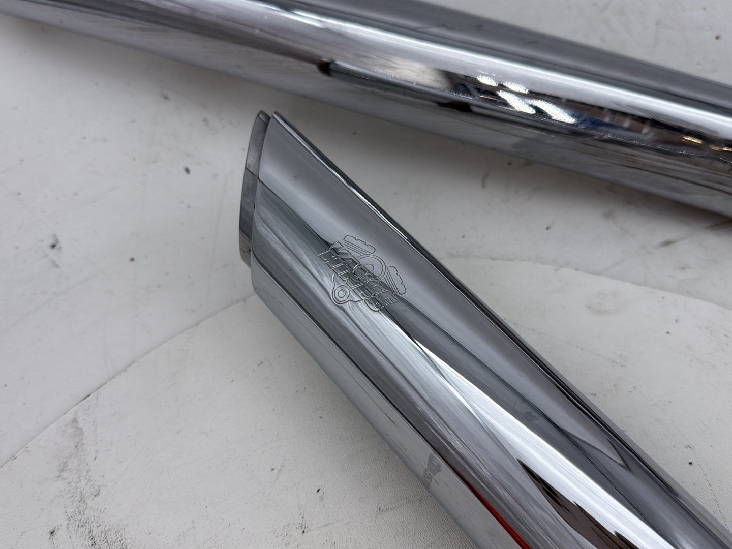 2006 Harley Dyna Super Glide Custom FXDCI OEM Exhaust Header Pipes Vance & Hines