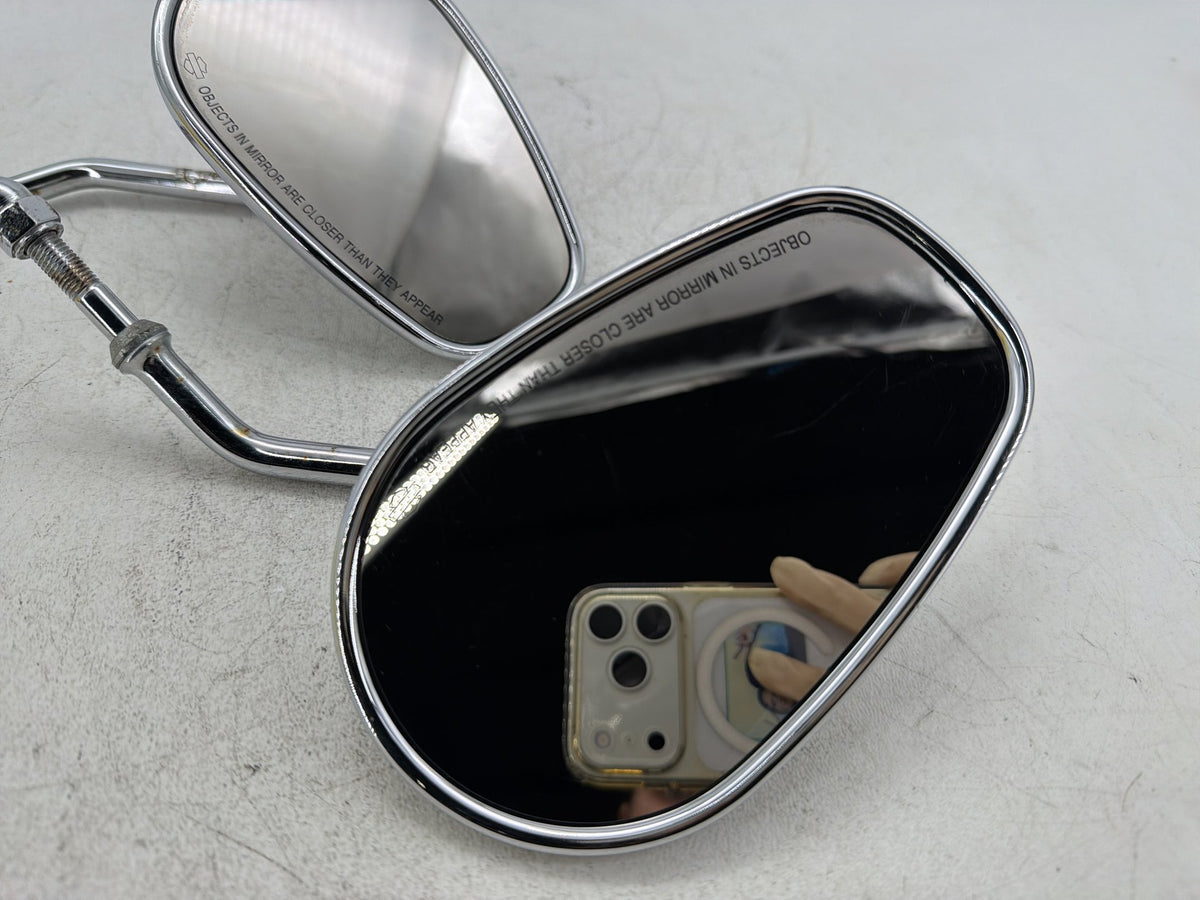 2002 Harley Heritage Softail Classic FLSTC OEM Left Right Rear View Mirror