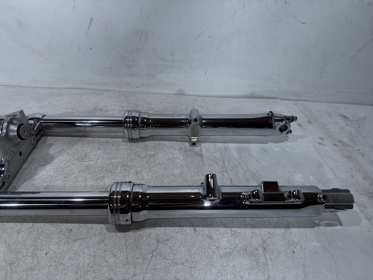 2002 Harley Dyna Wide Glide FXDWG OEM Front Left & Right Fork Legs Sliders