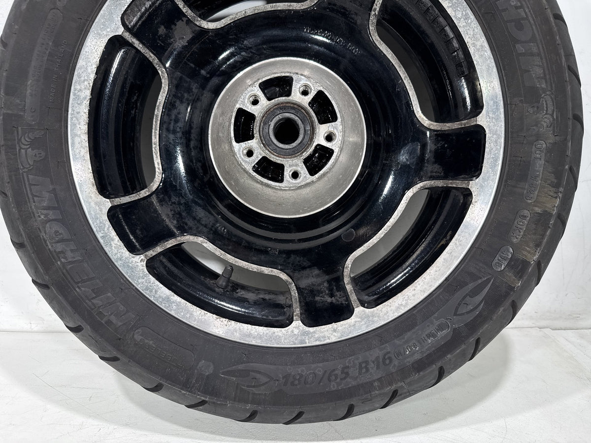 2013 Harley Street Glide Touring FLHX Rear Wheel Rim Tire 180/65B16 16"