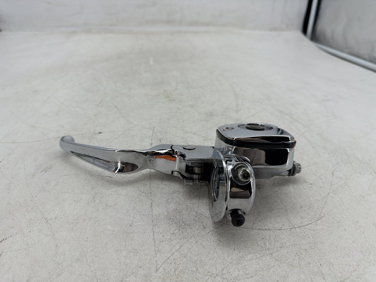 2004 Harley Electra Glide CVO Eagle Front Left Hand Clutch Lever Master Cylinder