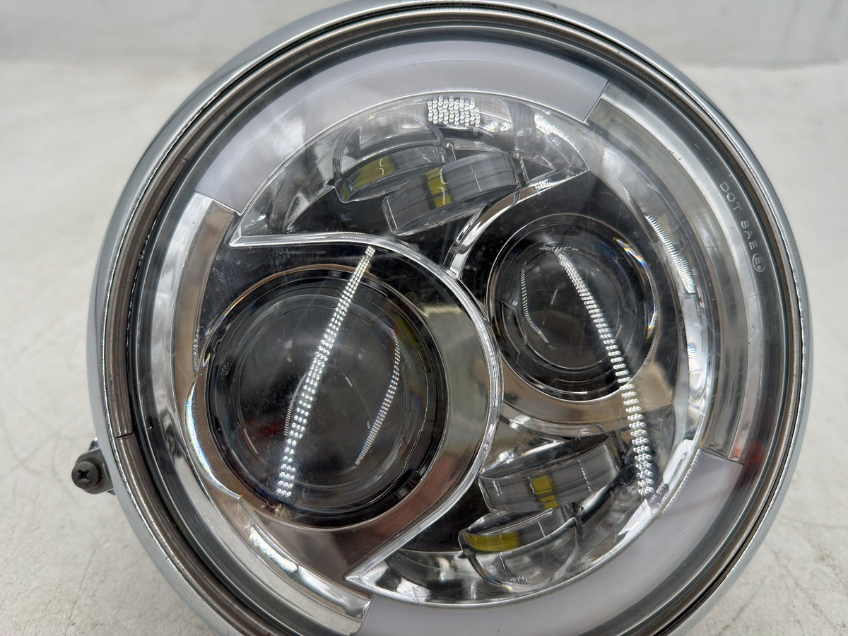 2004 Harley Heritage Softail Classic OEM Headlight Headlamp Head Lamp Light LED