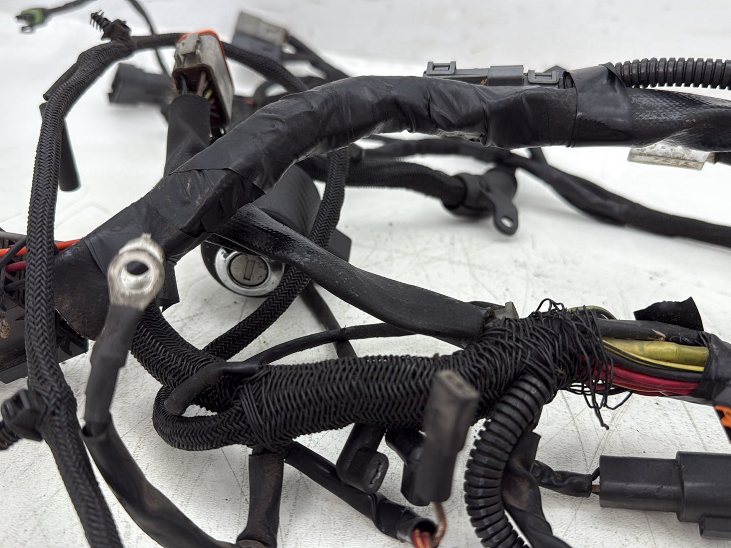 2004 Harley Sportster XL883C 883 Custom OEM Main Wire Wiring Harness Ignition Switch NOKey