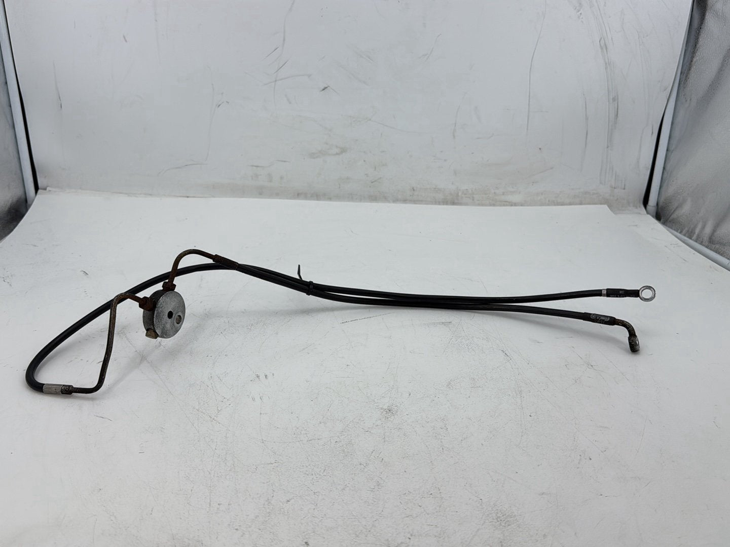2007 Harley Street Glide Touring FLHX OEM Front Brake Hose Line Pipe