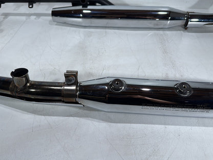 2007 Harley Softail Heritage Classic FLSTC OEM Exhaust Header Pipes Muffler