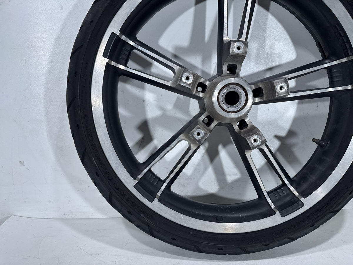 2013 Harley Street Glide Touring FLHX OEM Front Wheel Rim Tire 130/60B19