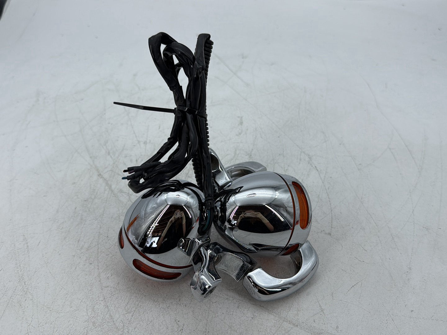 2000 Harley Dyna FXDWG Wide Glide OEM Front Left Right Turn Signal Indicators