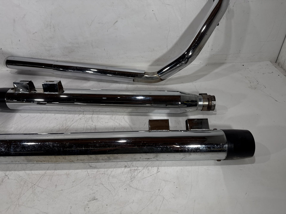 1997 Harley Electra Glide Touring FLHT OEM Exhaust Header Pipes Muffler