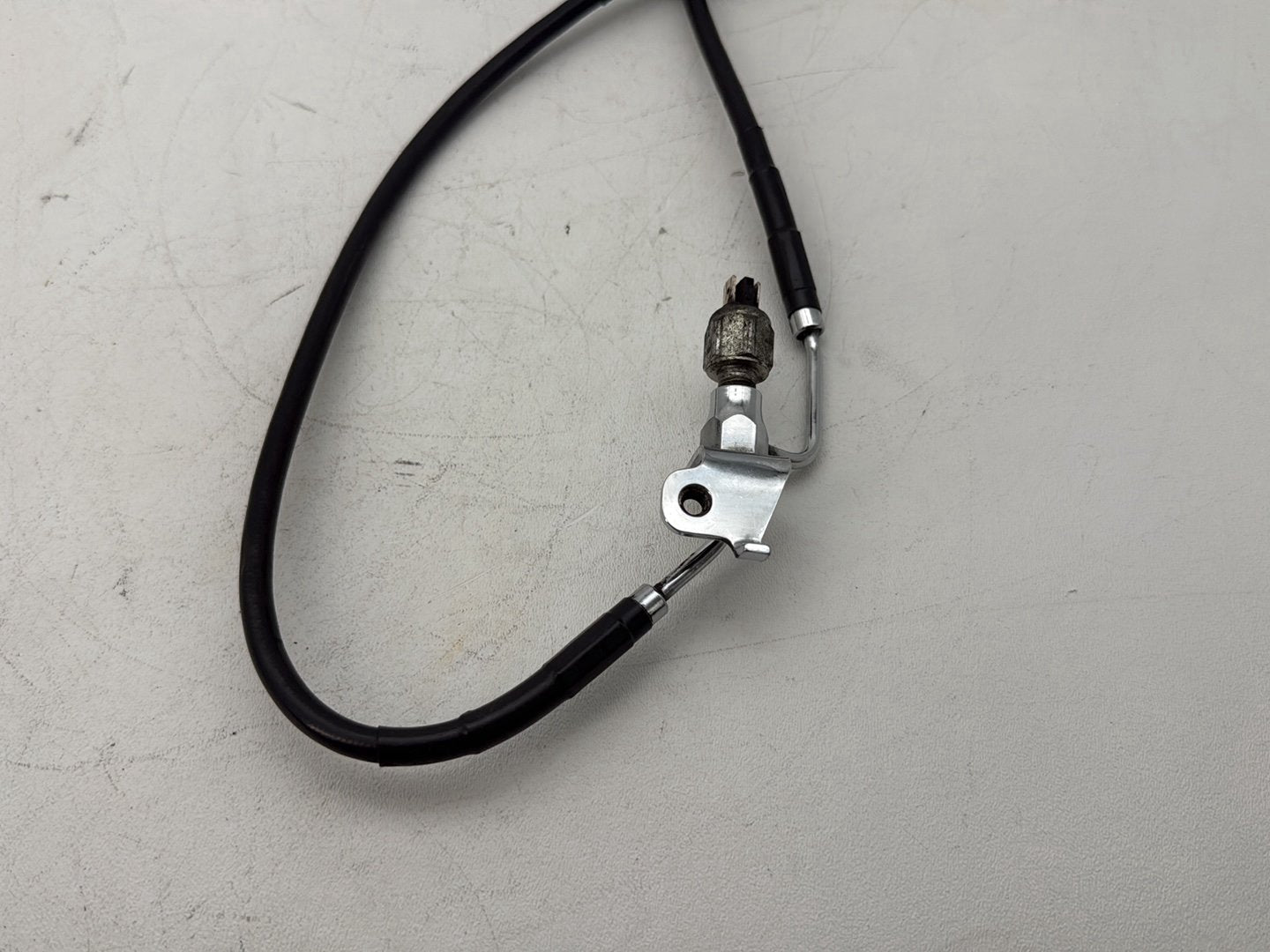 2007 Harley Touring FLHTP Electra Glide Police OEM Rear Brake Hose Line Pipe