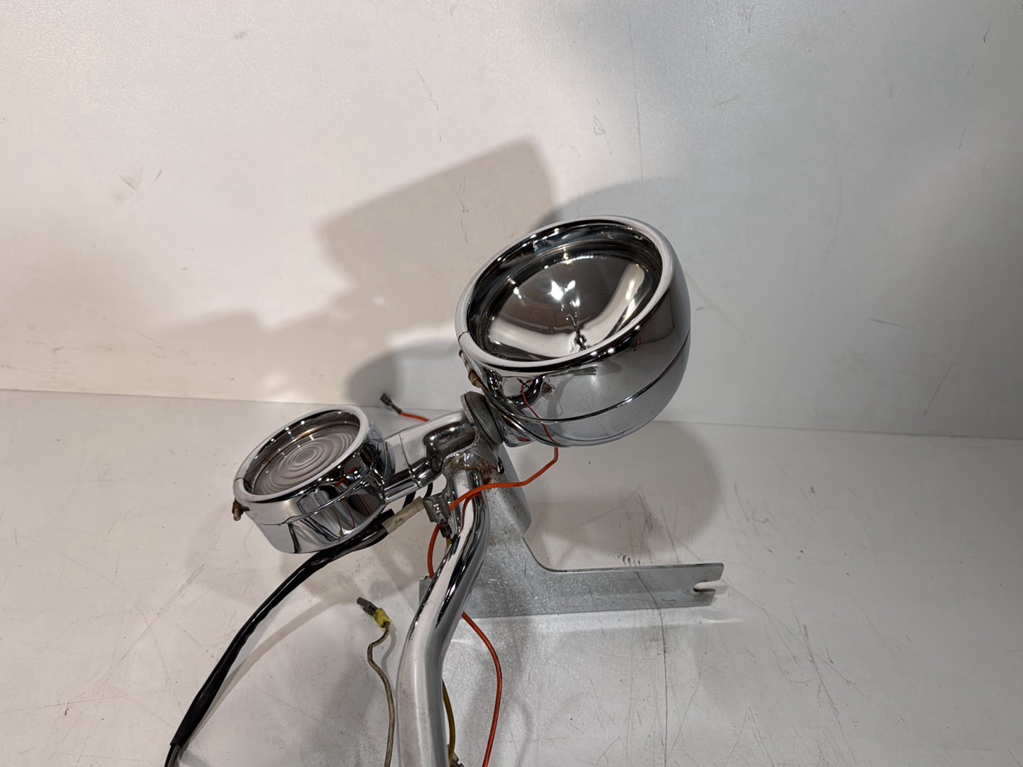 1984 - 1998 Harley-Davidson Touring Electra Glide Classic Front Turn Signal Indicators Aux Light Bar
