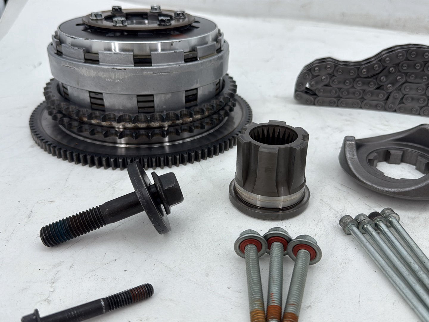 2007 Harley Street Glide Touring FLHX OEM Clutch Basket Chain Tensioner Kit