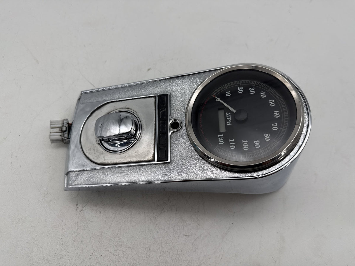 97 Harley Heritage Softail Classic Fuel Tank Dash Console Speedometer NOKey 23K
