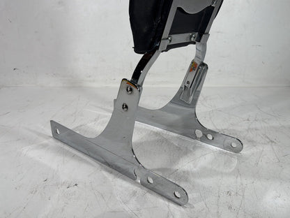 2003 Harley Dyna Wide Glide FXDWG OEM Rear Sissy Bar w/ Backrest Cushion Pad