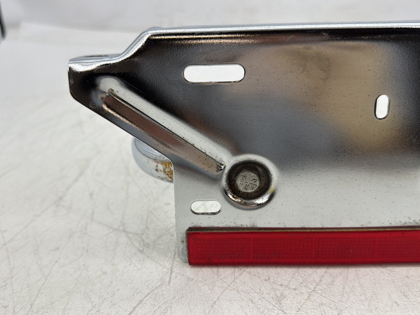 00 Harley Touring Electra Glide Ultra OEM Rear License Plate Support Bar Holder