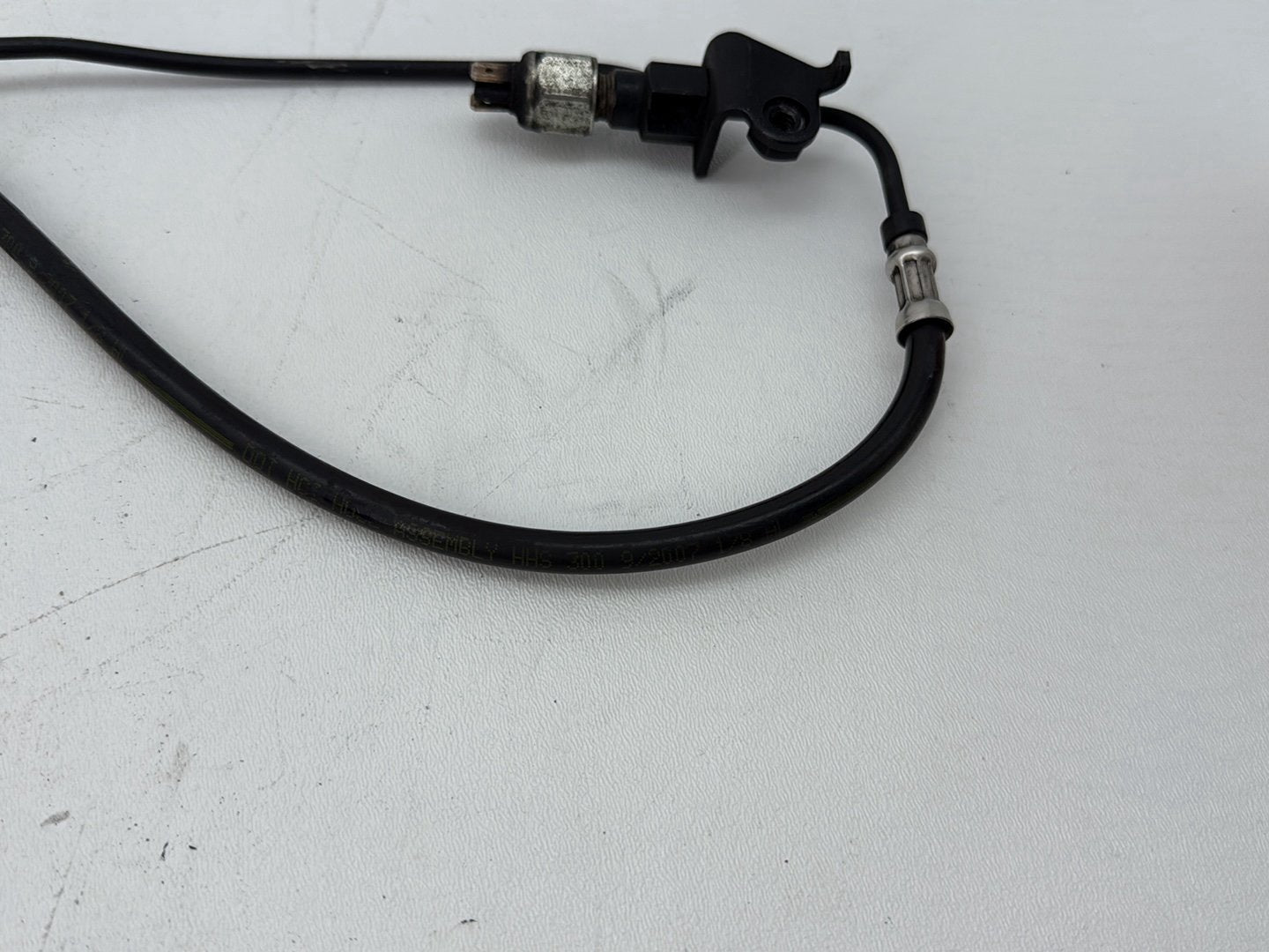 2008 Harley Road King Touring FLHR OEM Rear Brake Hose Line Pipe ABS