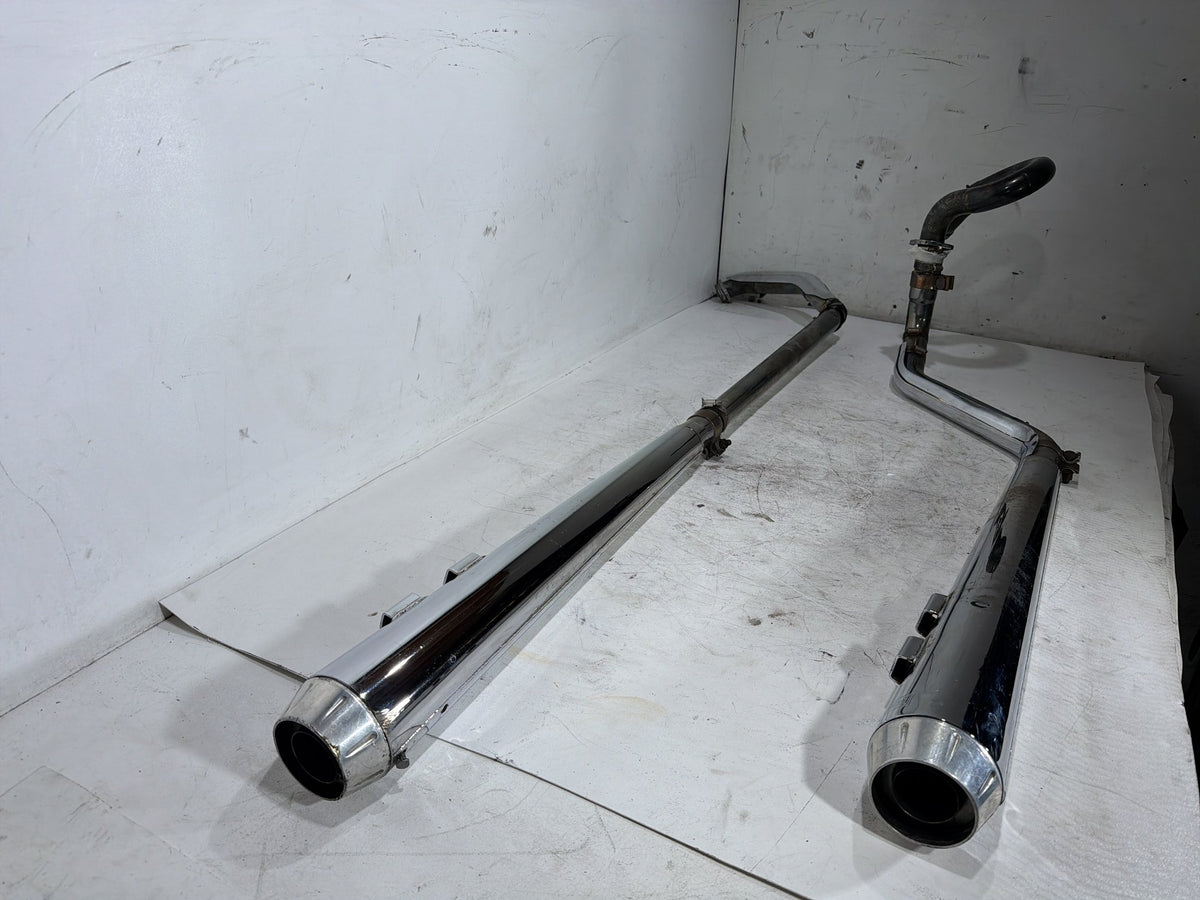 2004 Harley Electra Glide CVO Eagle Exhaust System 1 Header Pipe w/ Muffler