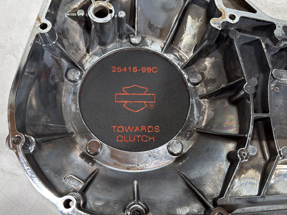 1999 Harley Electra Glide Touring FLHT OEM Outer Primary Clutch Cover