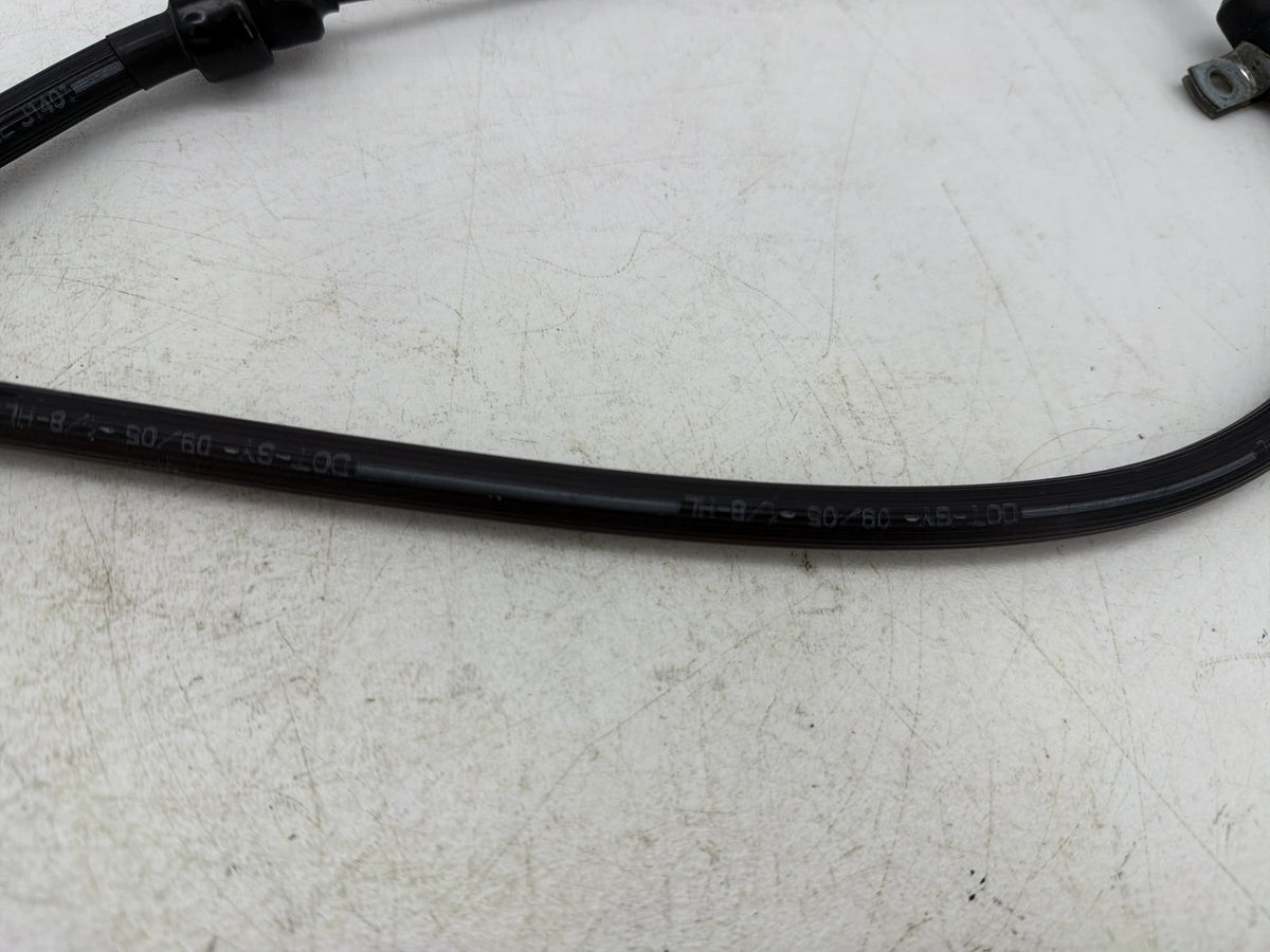 2006 Harley Softail Deuce FXSTDI OEM Front Brake Hose Line Pipe