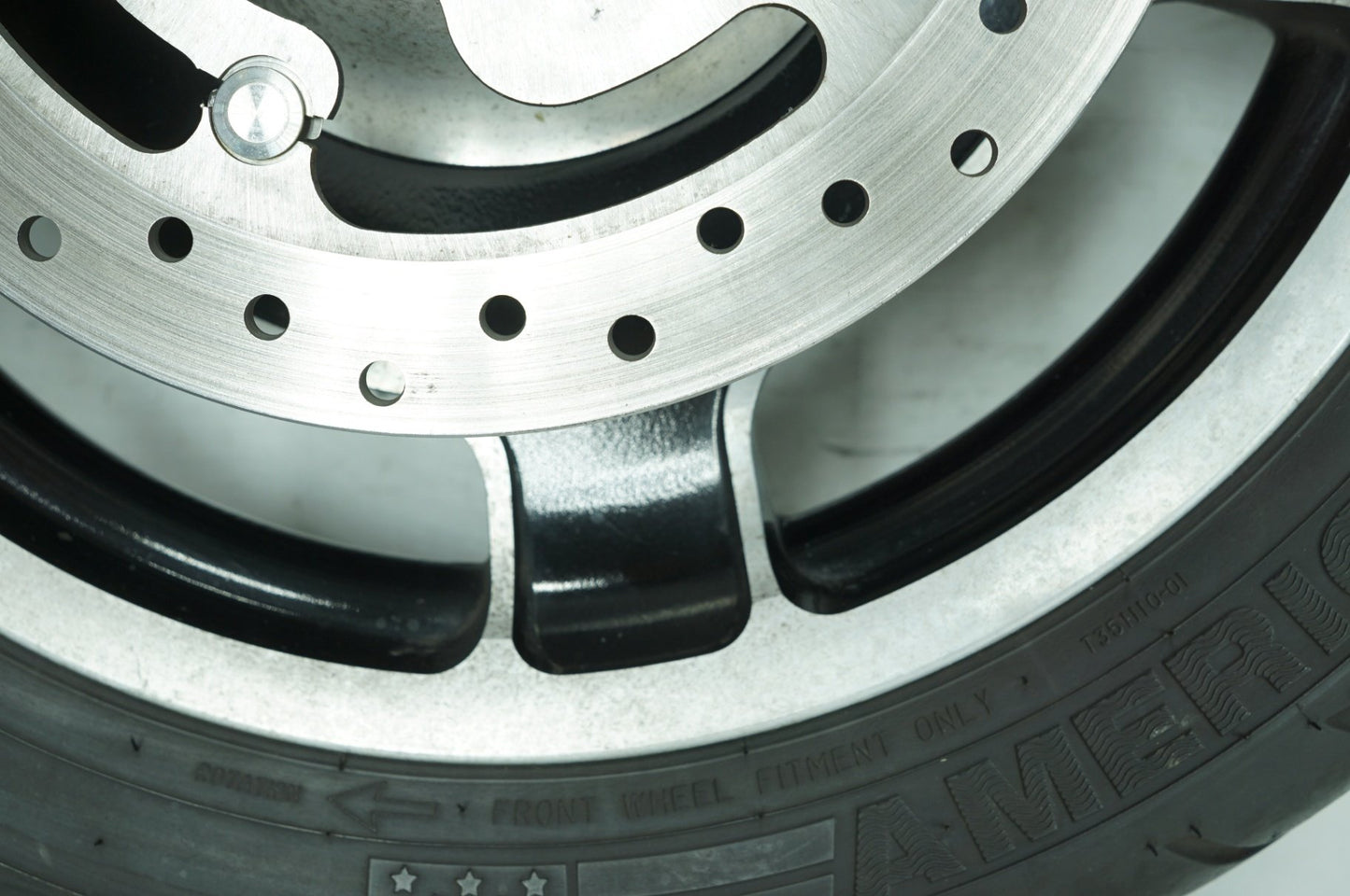 2008 - 2013 Harley-Davidson Touring Electra Police Front & Rear Wheel Rim Tire 41285-09