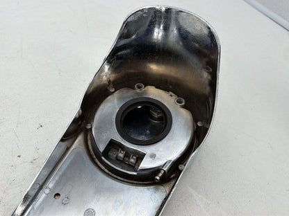 1984 - 1998 Harley-Davidson Touring Electra Glide Classic Fuel Gas Tank Dash Console NOKey  	61282-03